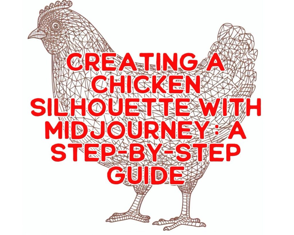 Creating a Chicken Silhouette with Midjourney: A Step-by-Step Guide