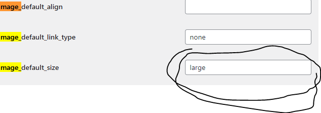 WordPress: Setting Default Image Upload Size