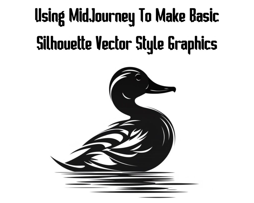 Creating Art with Midjourney: Mastering Silhouette Designs