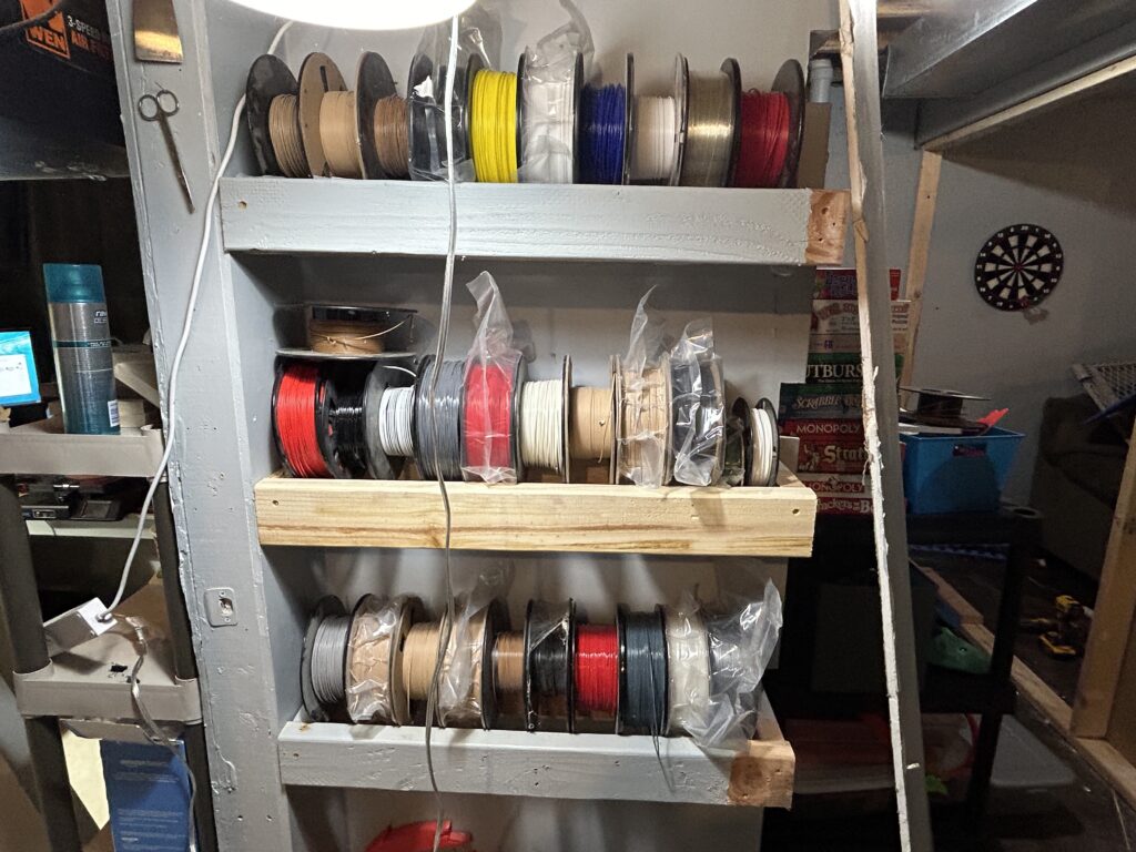 DIY 3D Printer Filament Wall Holder: An Easy and Affordable Wood Build Tutorial