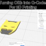Turning OBJ File into G-Codes: Cura Makes This Easy!